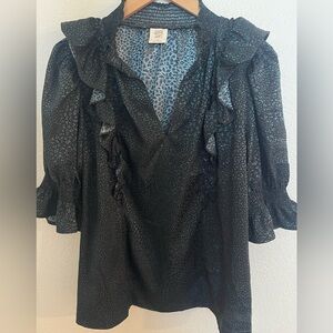 EUC Matilda Jane Good Hart blouse